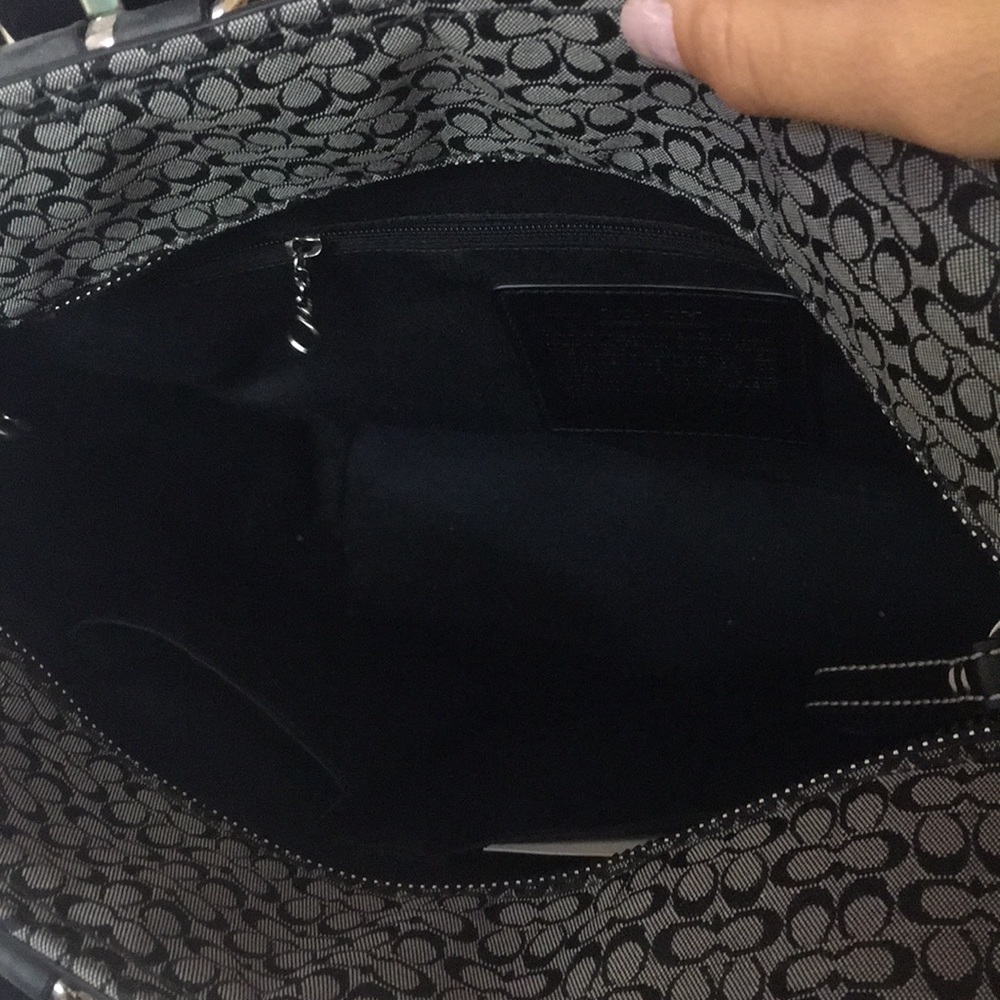 Coach Small Monogram Tote - image 4